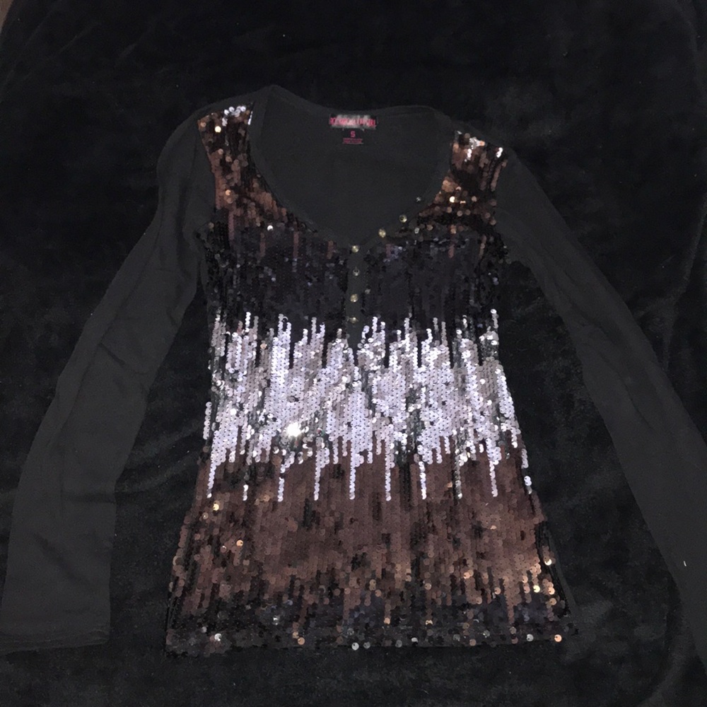 rock and roll cowgirl sequin shirt